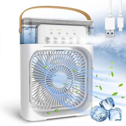 Breezy Portable Air Conditioner Fan with LED Lights